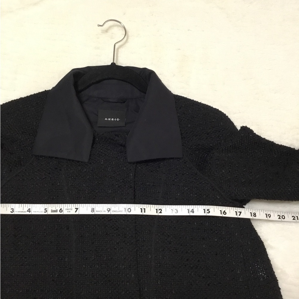 Akris black evening jacket size 6 - Picture 6 of 13